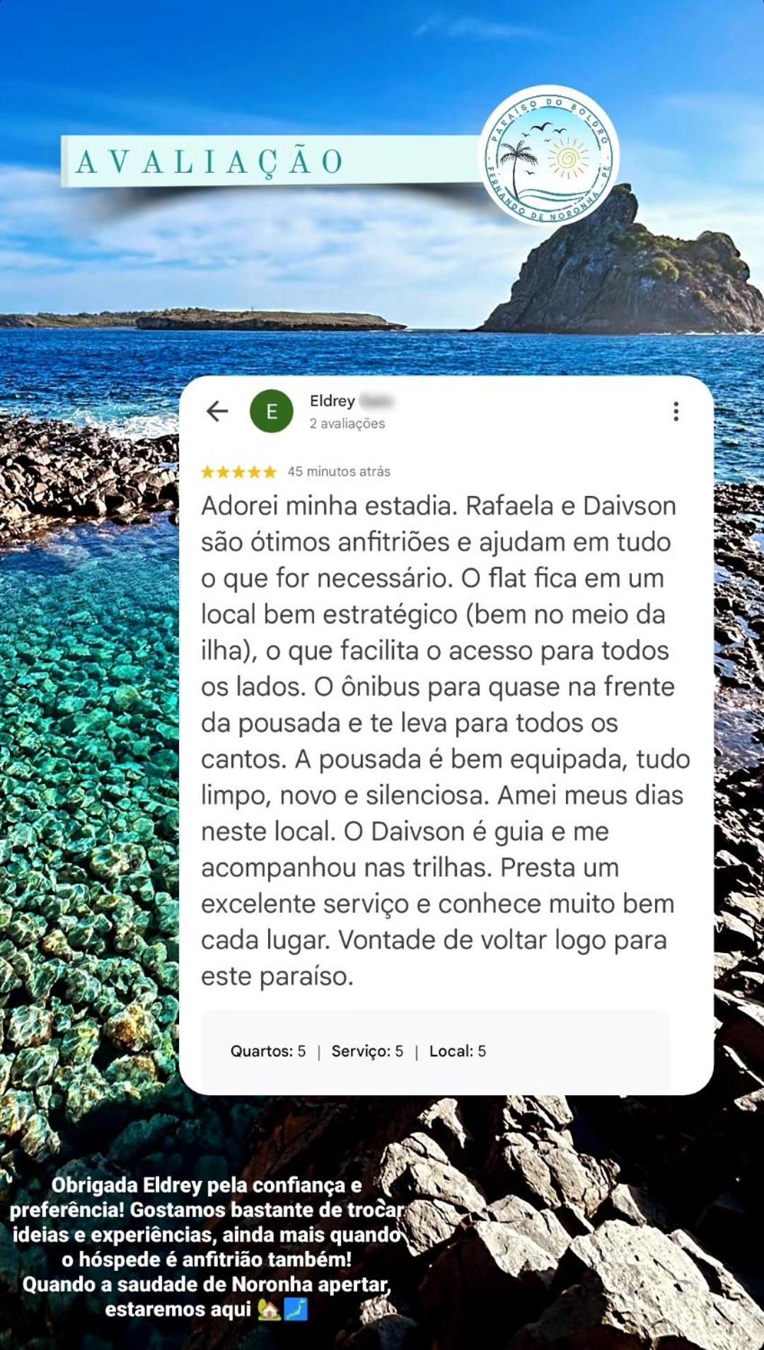 Paraiso Do Boldro Flat Фернанду-де-Нороння Екстер'єр фото